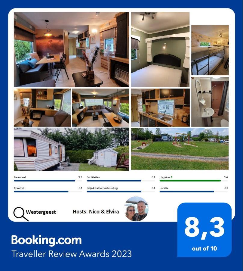 Familychalet De Schaapskooi, 6-Persons, Big Private Garden, Dogs Aloud Westergeest Экстерьер фото